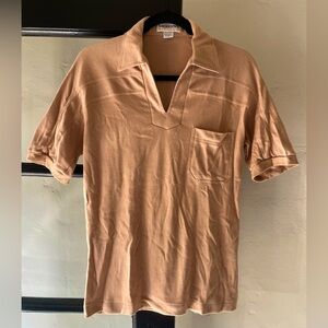 70’s Mervyn’s Camel Color Tee Shirt 🐪